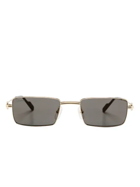 Cartier Eyewear rectangle-frame sunglasses Gold CT0501S