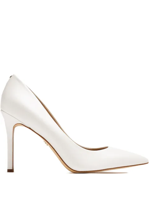 Sam Edelman 100mm Hazel pointed-toe pumps White E5638LC