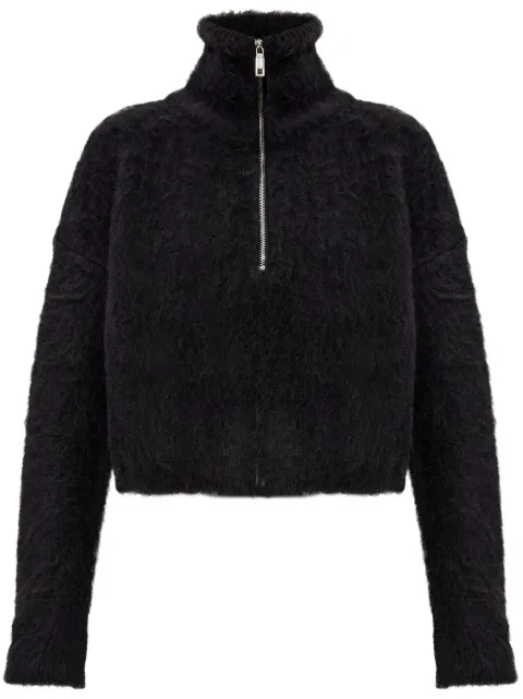 Sportmax half-zip sweater Black 2422366172600