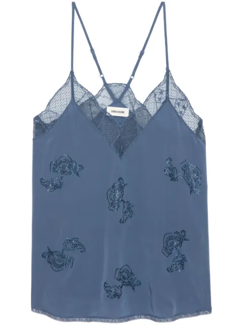 Zadig&Voltaire Christy top Blue WWCR01291