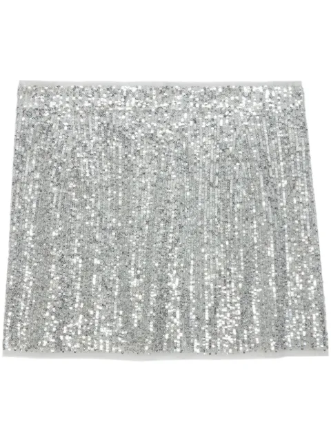 Zadig&Voltaire sequin-embellished midi skirt Silver WWSK01599