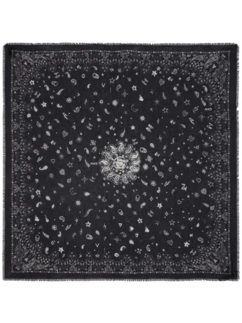 Zadig&Voltaire Maddie scarf Black OWSC01499