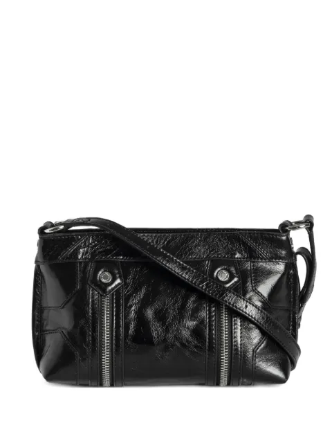 Zadig&Voltaire Sunny Mood retro patent bag Black LWBA03845