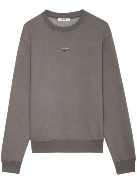 Zadig&Voltaire Simba Photoprint sweater Grey JMSS00251