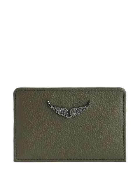 Zadig&Voltaire ZV Pass card holder Green LWSG00001