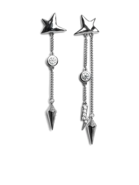 Zadig&Voltaire Rock Star pendant earrings Silver OWJW01728