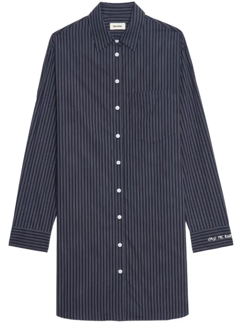 Zadig&Voltaire Rorning Pop mini dress Blue WWDR02517