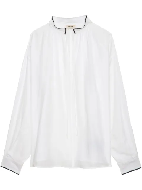 Zadig&Voltaire Troene shirt White WWSH02206