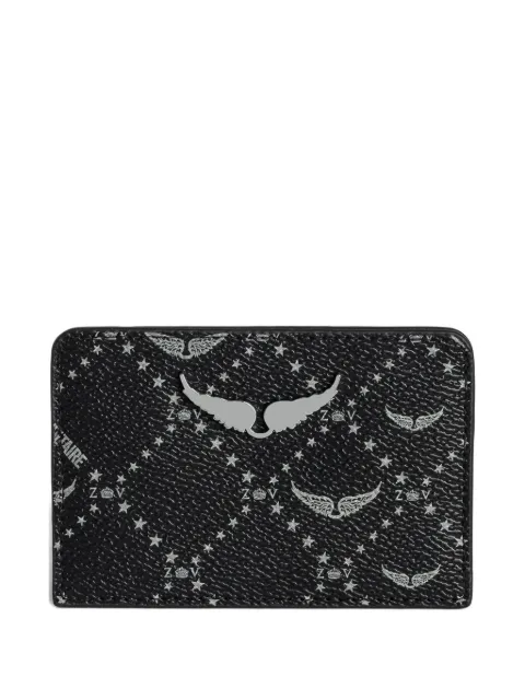 Zadig&Voltaire ZV Pass Monogram card holder Blue LWSG03645