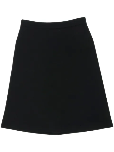 Miu Miu Pre-Owned 2000s A-line miniskirt Black MIU250RCA