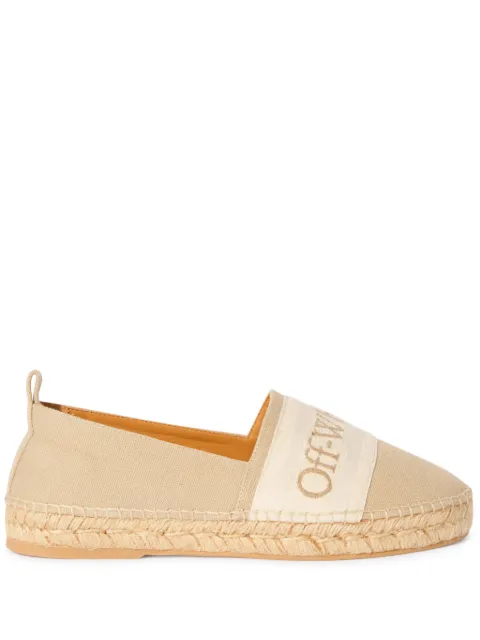 Off-White Bookish espadrilles Neutrals OWIB014C99FAB0016161