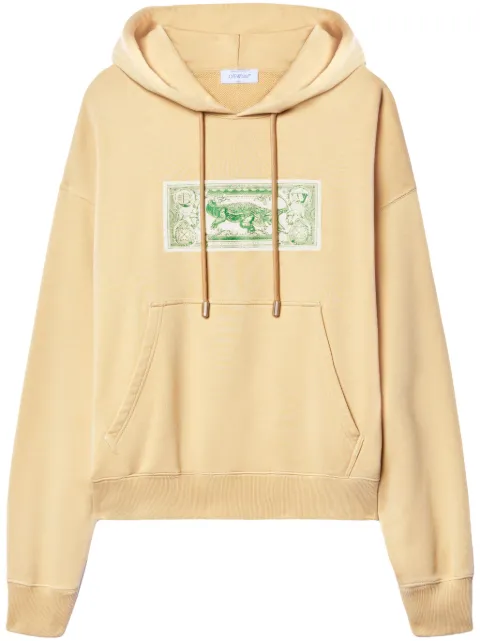 Off-White Banknote Arrow hoodie Neutrals OMBB085S25FLE00H6158