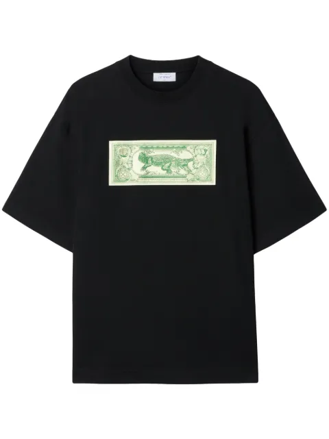 Off-White Banknote Arrow T-shirt Black OMAA120S25JER00C1058
