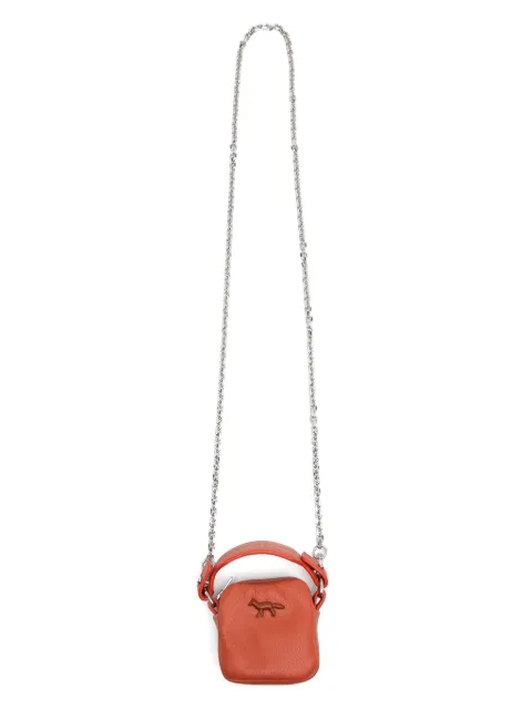Maison Kitsuné cloud mini coins purse Orange NW05348LC0045P670