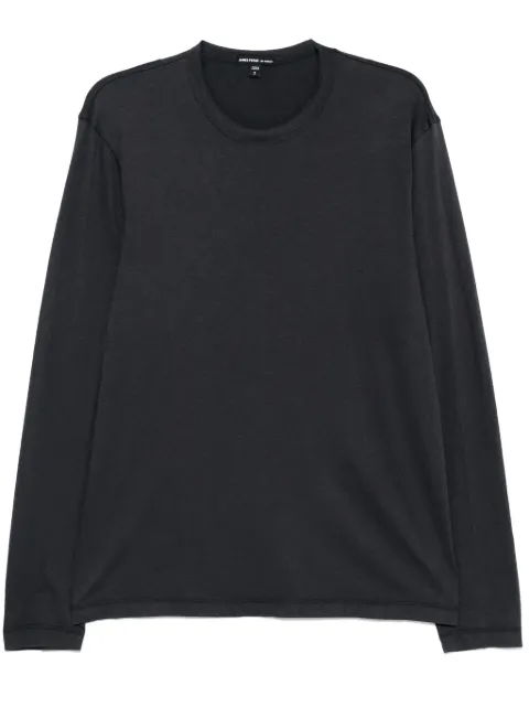 James Perse brushed Lotus T-shirt Blue MBEL3629