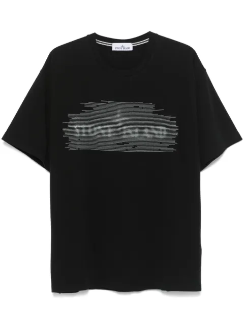Stone Island cotton jersey T-Shirt Black 81152RC86