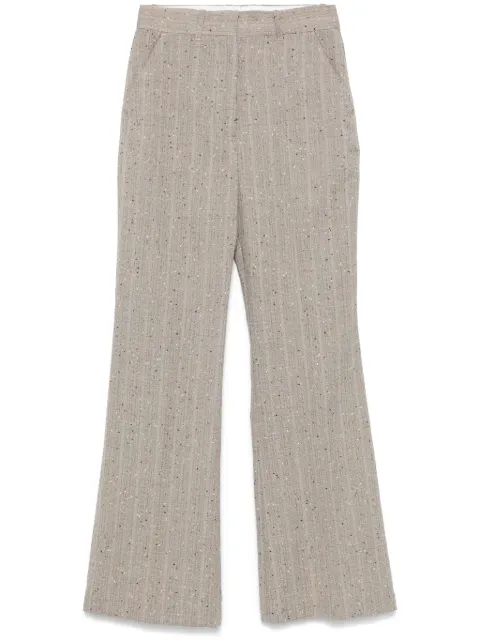 MARK KENLY DOMINO TAN split-ankle trousers Neutrals PERRIE2441853419