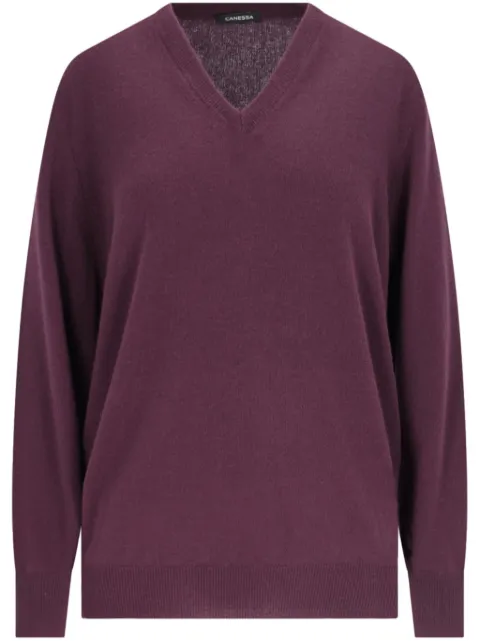 Canessa cashmere jumper Red NWKV008FK0001