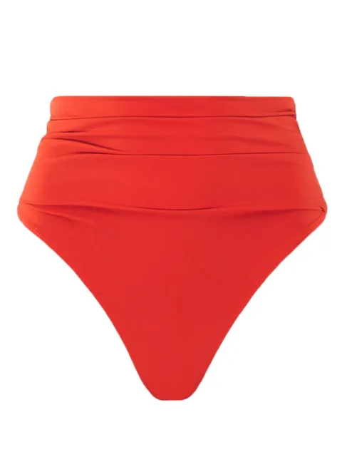 Jacquemus The Drapeado bikini bottoms Orange 241SW0372294750