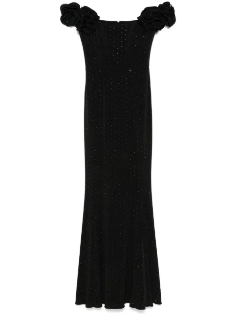 NISSA embellished maxi dress Black RS15336