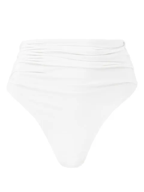 Jacquemus The Drapeado bikini bottoms White 241SW0372294100