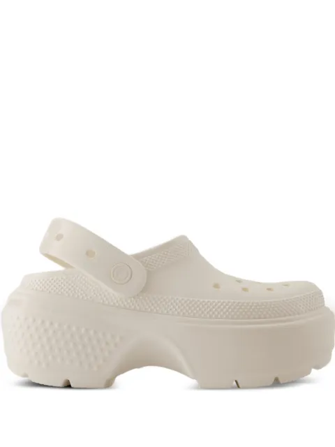 Crocs platform-sole clogs Neutrals 2093470WV