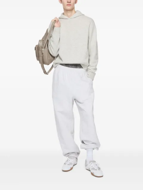 Acne Studios jersey hoodie Grey B60353