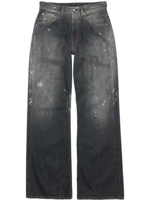 Acne Studios 2021M regular jeans Black B00393