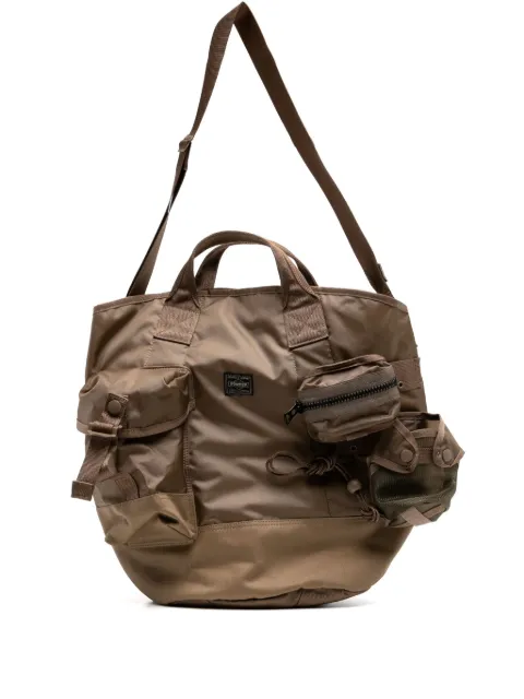 Porter-Yoshida & Co. multi-pockets tote bag Brown 50205959