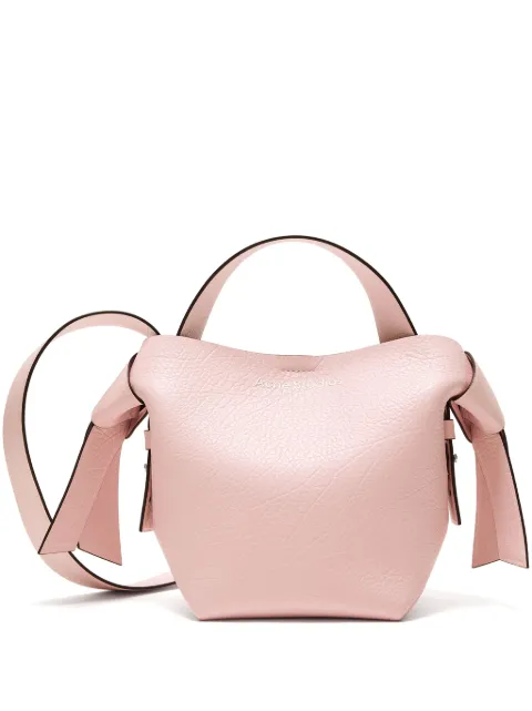 Acne Studios mini Musubi tote bag Pink A10409