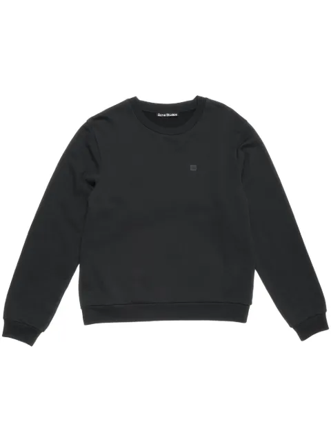 Acne Studios organic-cotton sweatshirt Black CI0187