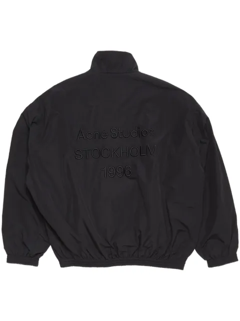 Acne Studios logo-embroidered jacket Black B90800900