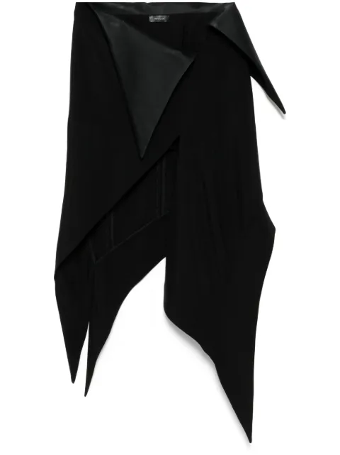 Mugler cummerbund skirt Black 24W1JU0549182