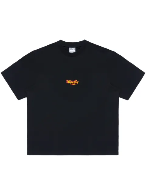 COUNTY OF MILAN County Flame T-shirt Black CMAA05AS25JER0071025