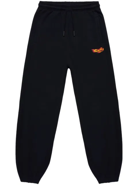 COUNTY OF MILAN County Flame track pants Black CMCH035S25FLE0011025