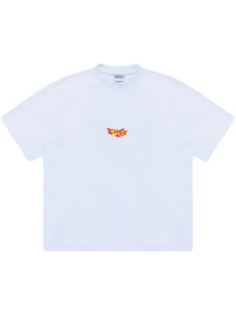 COUNTY OF MILAN County Flame T-shirt White CMAA05AS25JER0070125