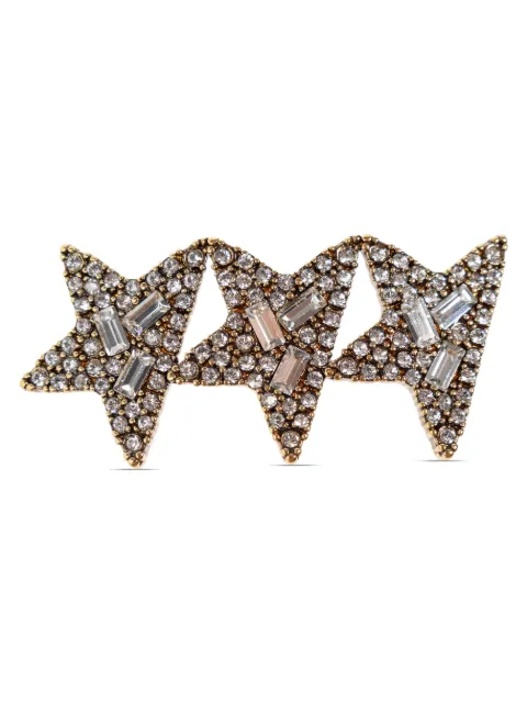 Golden Goose crystal-embellished lace accessory Gold GUA00276A000392