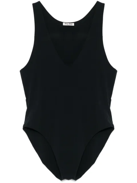 Miu Miu Pre-Owned Resort 2009 Bodysuit Black CSAN8211R