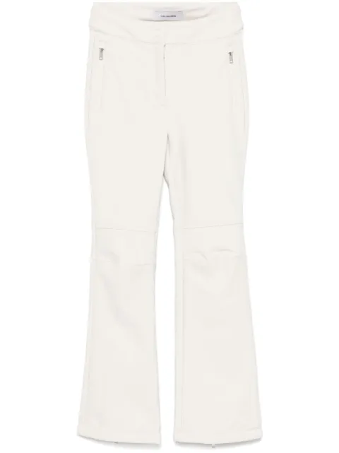 Yves Salomon flared ski trousers Neutrals 25WKP017XXS25W