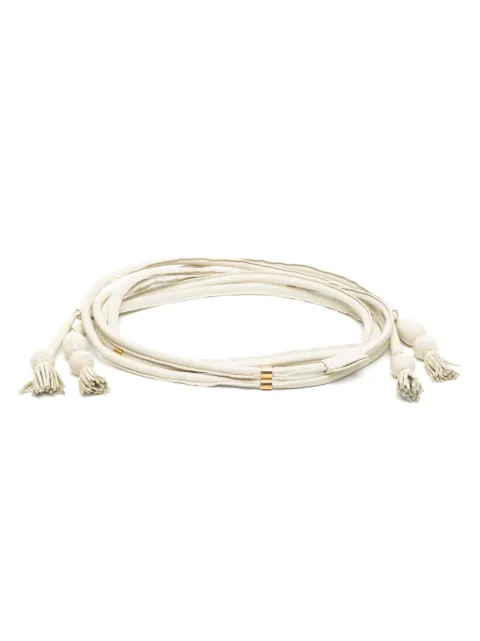 Chloé Pre-Owned leather belt White CSAN8201R