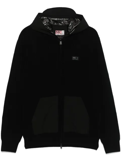 MC2 Saint Barth Wiberg hoodie Black WIB0002
