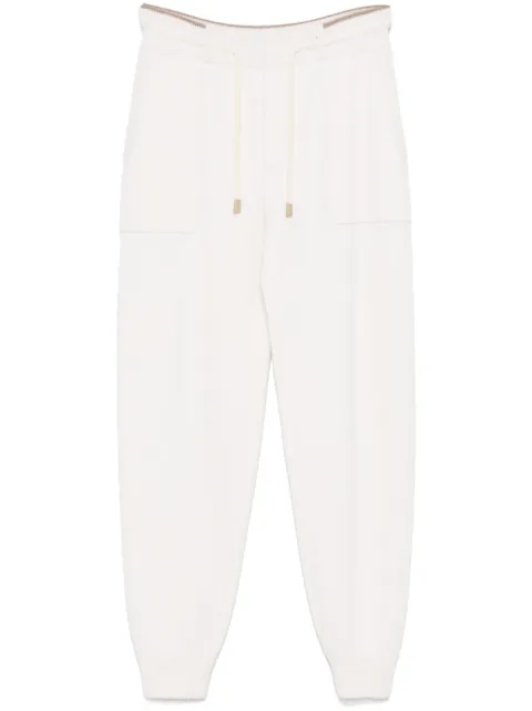 ERALDO knitted trousers White 2317815545