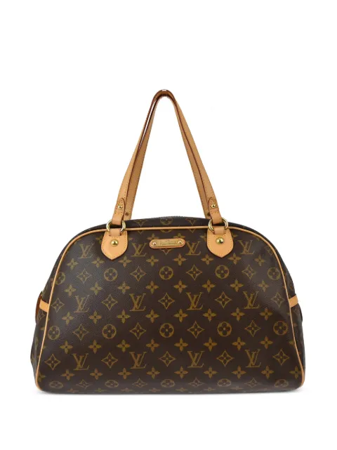 Louis Vuitton Pre-Owned 2008 Montorgueil GM shoulder bag Brown M95566