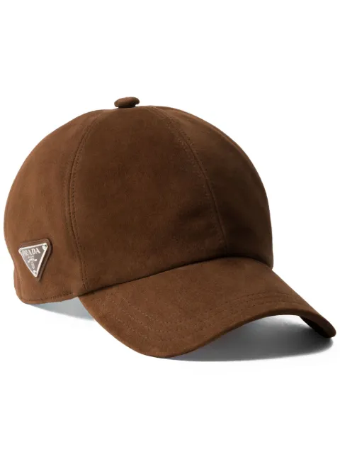 Prada suede baseball cap Brown 2HC274008