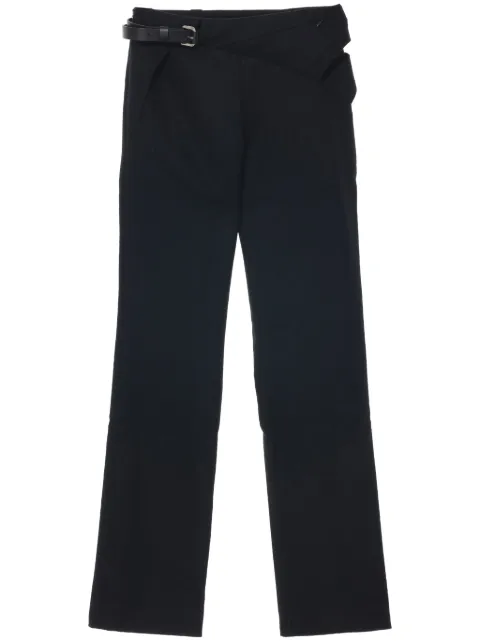 Hyein Seo slash-pocket trousers Black FW24PT8K