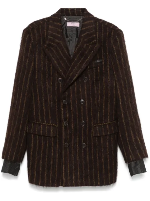 Martine Rose double-breasted blazer Brown 328WT02702