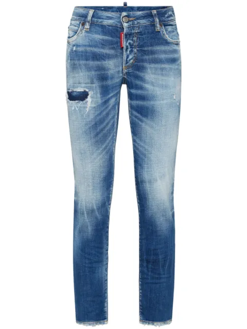 DSQUARED2 distressed-effect jeans Blue S72LB0828S30342