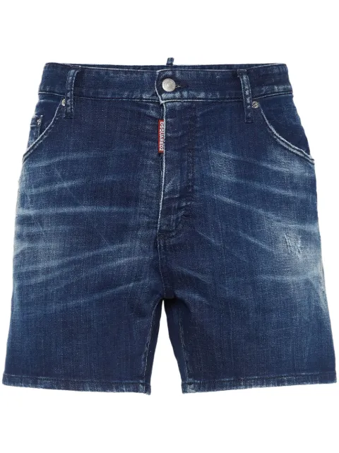 DSQUARED2 stretch-cotton denim shorts Blue S71MU0846S30342