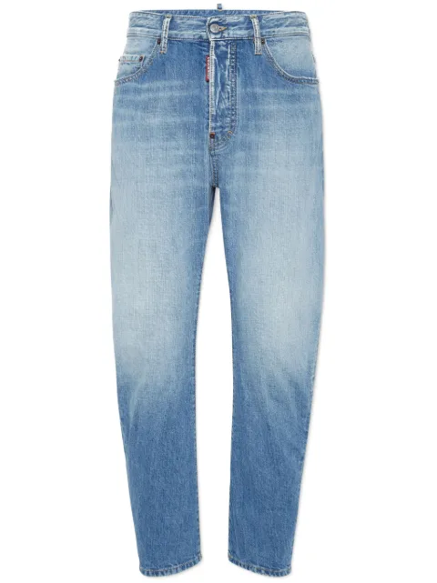 DSQUARED2 cotton tapered jeans Blue S71LB1610S30309