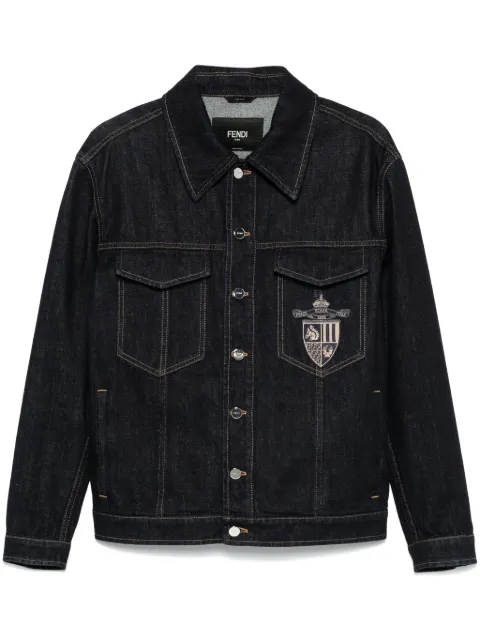 FENDI denim jacket Blue FW1027AUAD